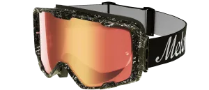 Melon sjezdové brýle Parker mramorový rám červená zrcadlová čočka