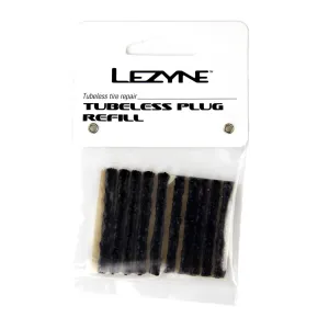 Lezyne Tubeless Plug Refill 20 ks černé