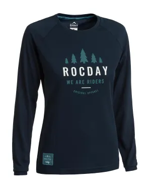 Dámsky dres na bicykel Rocday Patrol WMS Navy