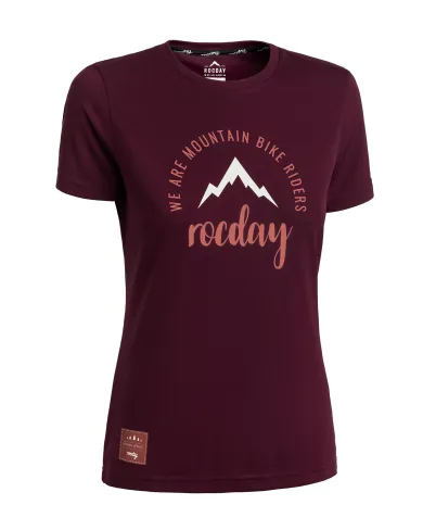 Dámsky dres na bicykel Rocday Monty WMS Burgundy