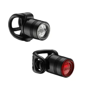 Predné a zadné svetlo Lezyne LED Femto Drive Pair Black