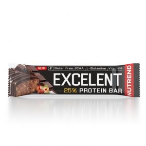 Proteinová tyčinka Nutrend Excellent 85g - Čokoláda a oriešky 
