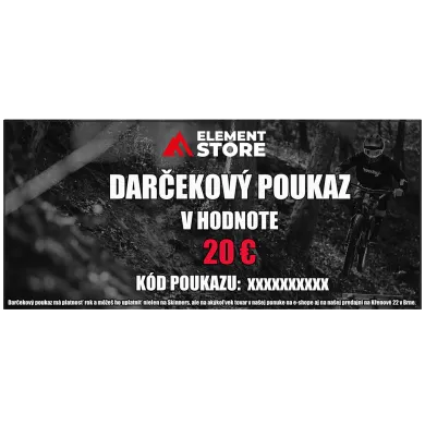ElementStore - poukaz 20€