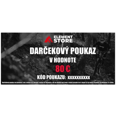 ElementStore - poukaz 80€