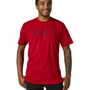 Tričko FOX Pinnacle Ss Premium Flame Red