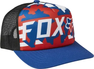 Šiltovka FOX Red White And True Sb - OS Royal Blue