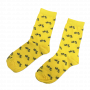 ElementStore ponožky Kolesa - Žlté