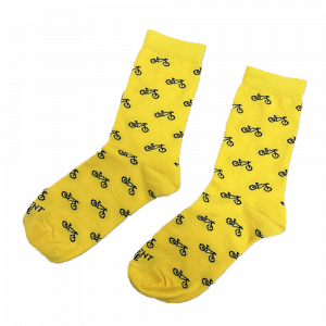 ElementStore ponožky Kolesa - Žlté
