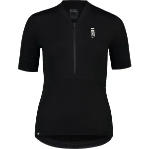 Dámský funkční dres Mons Royale Cadence Half Zip - Black