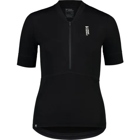 Mons Royale cyklistický dres Cadence Half Zip černý