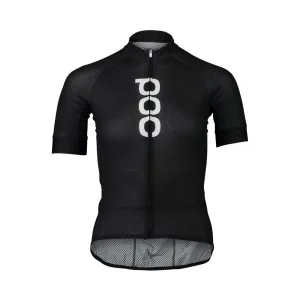 Dámsky Dres POC Essential Road Logo  - Uranium Black