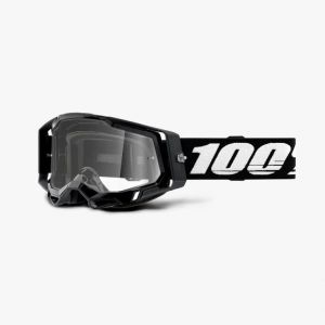 100% RACECRAFT 2 Goggle Black - Clear Lens