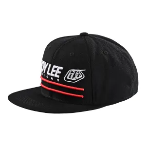Snapback Hat - Drop In Black/White
