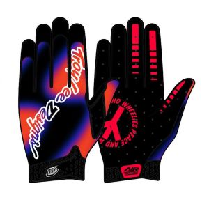 TLD AIR RUKAVICA Lucid Black / Red