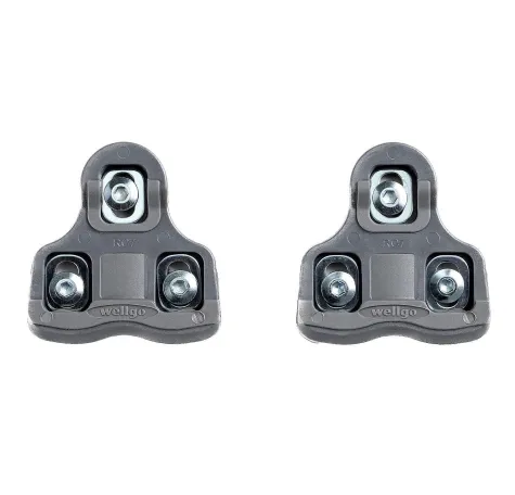 wellgo pedálové díly dvojice šedé s šrouby