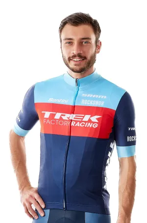 Replika pánskeho cyklistického dresu Santini XC tímu Trek Factory Racing