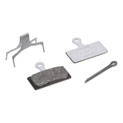 Shimano brzdové destičky G05A-RX polymer MTB 2písté stříbrná