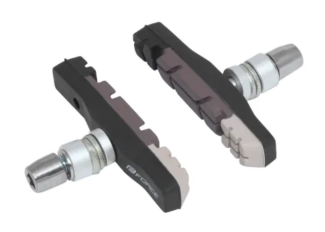 FORCE brzdové špalky jednorázové 70mm černo-šedé