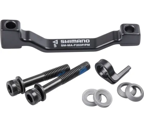 Shimano Adaptér kotoučové brzdy SMMAF 203 mm přední černá
