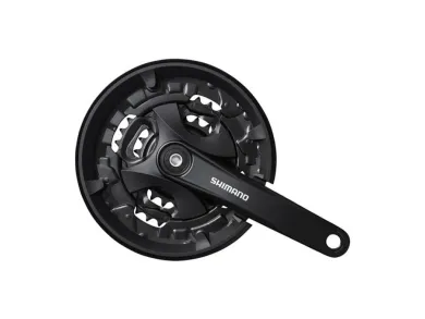 Kľučky SHIMANO ALTUS FC-MT101 4hran 3x9 170 mm 44x32x22z čierne vrátane skrutky s krytom