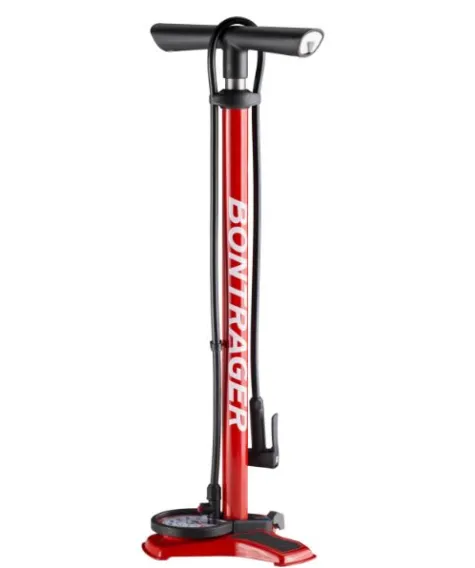 Bontrager ruční pumpa Dual Charger červená