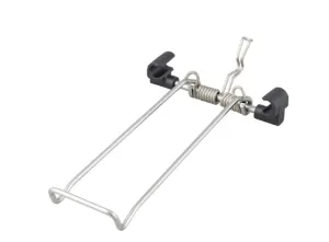 Bontrager zadní nosič s pružinovým úchytem MIK 100mm stříbrný