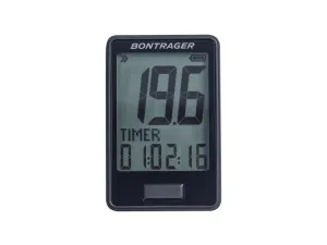 Bontrager cyklopočítač RIDEtime černá