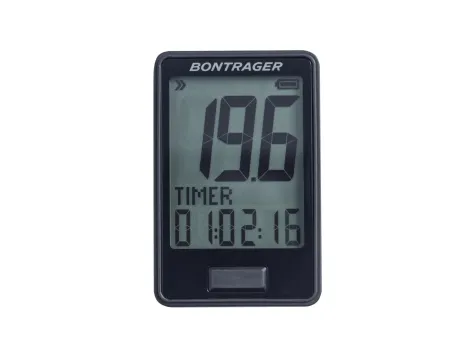 Bontrager cyklopočítač RIDEtime černá