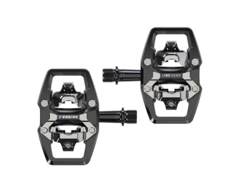 Trek pedály s nášlapem Line Comp černé stříbrné