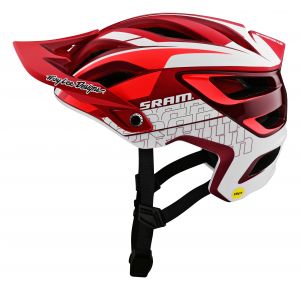 Troy Lee Designs A3 MIPS Helmet, SRAM, Red