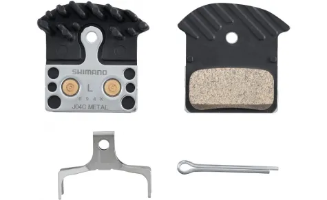 SHIMANO brzdové destičky J04C METAL černé