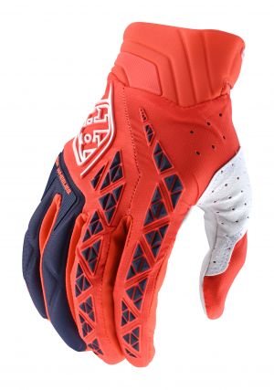 Pánske rukavice Troy Lee Designs SE Pro Glove, Solid, orange