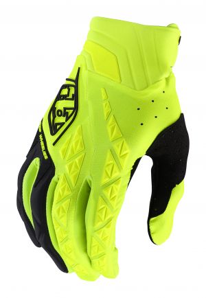 Pánske rukavice Troy Lee Designs SE Pro Glove, Solid, flo yellow