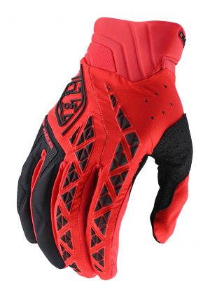 Pánske rukavice Troy Lee Designs SE Pro Glove, Solid, red