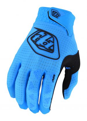 Pánske rukavice Troy Lee Designs Air Glove, Solid, cyan