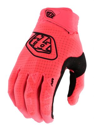 Pánske rukavice Troy Lee Designs Air Glove, Solid, glo red