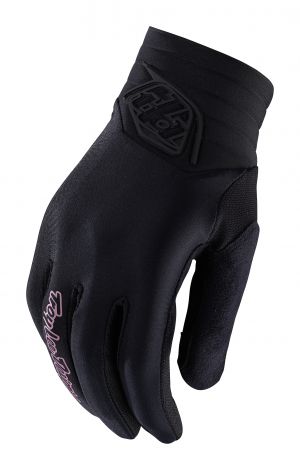 Dámske rukavice Troy Lee Designs Womens Luxe Glove, Solid, black