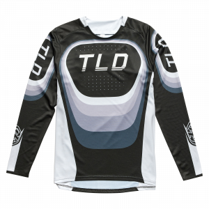 Troy Lee Designs Sprint Jersey, Reverb, black, youth