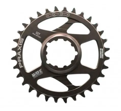 Praxis převodník Direct Mount offset 3mm 32T černá