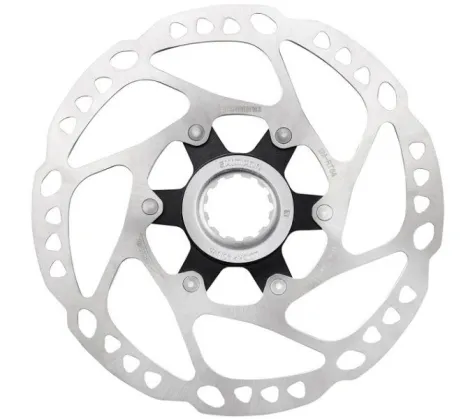 SHIMANO brzdový kotouč DEORE SM-RT64 center lock 160 mm stříbrný