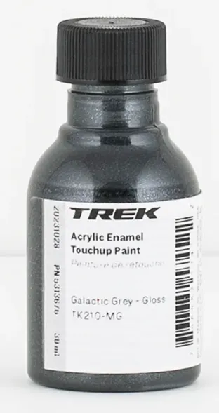 Trek Acrylic Enamel Touchup Paint TK210-MG Galactic Grey