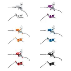 Hope kotoučová brzda TECH4 V4 levá stříbrná