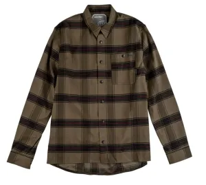 Troy Lee Designs flanelová košile tmavě zelená