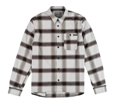 Troy Lee Designs flanelová košeľa, biela (mist)