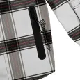 Troy Lee Designs flanelová košile kapsa na zip bílá