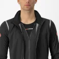Castelli cyklistická bunda Alpha Doppio RoS černá šedá