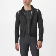 Castelli pánská cyklistická bunda Alpha Doppio RoS Light Black Silver Reflex