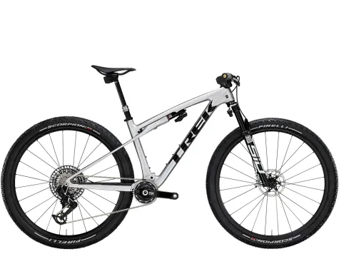 TREK kolo Supercaliber SLR 9.9 stříbrná