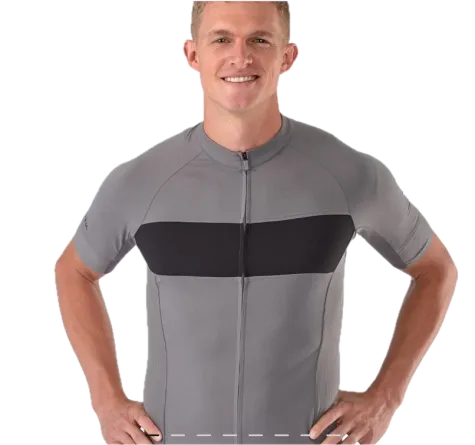 Trek cyklistický dres Circuit LTD tmavě šedá černá