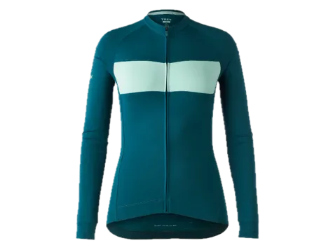 ElementStore - Dámsky dres s dlhým rukávom Trek Circuit LTD﻿, tyrkysová